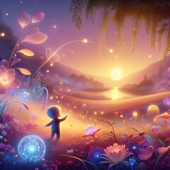 Wondrous Glow of Nature