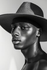 Elegant Black and White Portraits Showcasing Timeless Beauty and Fashion