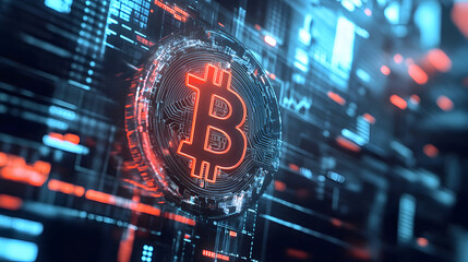 binary code on screen