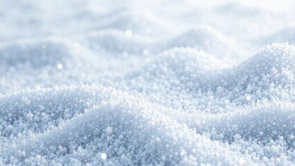 Obraz premium Texture of snowflakes, snow flakes, ice on a frosty day, white and blue background