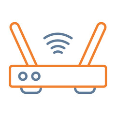 Wifi Router Icon Design