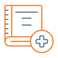 Medical Book Icon Design