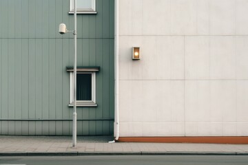 Close-Up, Intimate, Minimalistic, Urban-inspired, poster-like, city street photography