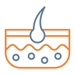 Hair Vector Icon Design