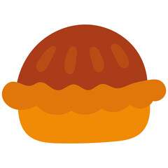 Thanksgiving design elements. Happy Thanksgiving Day.