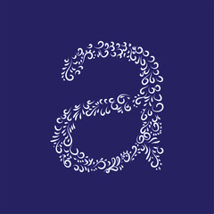 abstract floral background