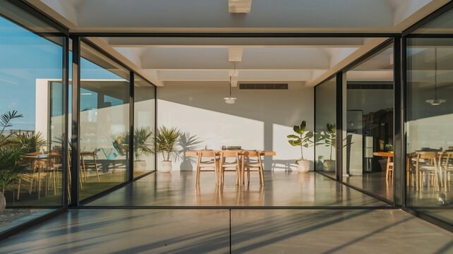 Freundliches helles B&uuml;ro Besprechnungsraum im Office
