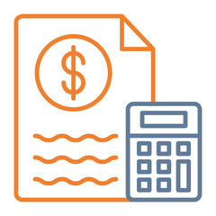 Bookkeeping Icon Design