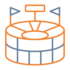 Stadium Vector Icon Design