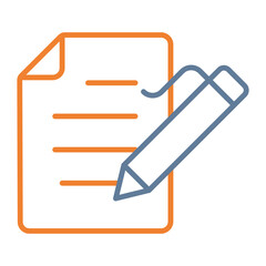 Fototapeta premium File Edit Vector Icon Design
