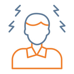 Headache Vector Icon Design