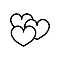Lineal love icon