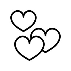 Lineal love icon