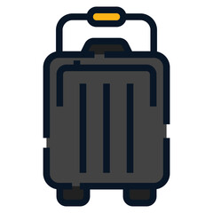 Suitcase Filled Icon