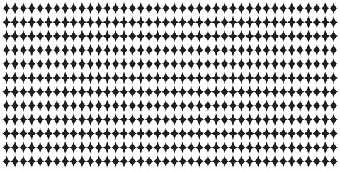 Black and White Diamond Seamless Pattern