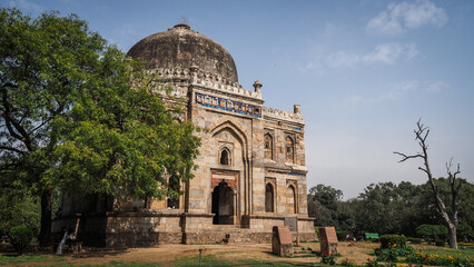 The architecture of Delhi in India