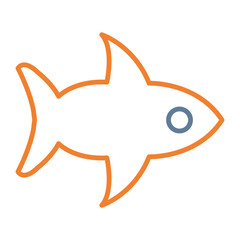 Shark Vector Icon Design