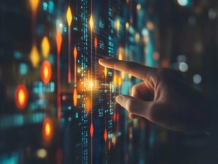 Illustration - Data Analysis Technology Digital Innovation