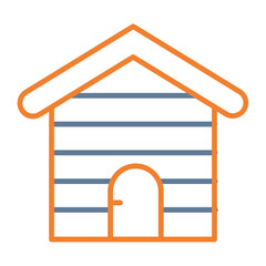 Shed Vector Icon Design