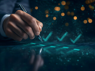 Photo Standard Checklist Business Success Quality Management