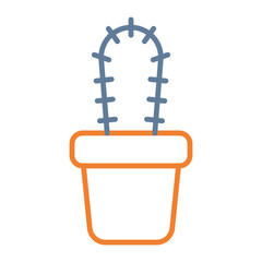 Cactus Vector Icon Design