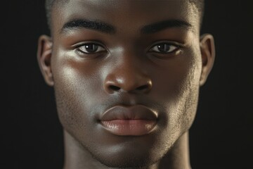 Obraz premium African American hip hop style young man portrait