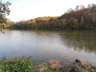 Autumn lake