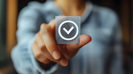 Photo Best Quality Guarantee Check Mark Approved