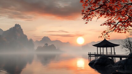 A peaceful retreat with a focus on emotional well-being, where individuals attend workshops on stress management, meditation, and healthy lifestyle choices for long-term wellness. Ultra-Realistic, 