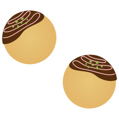 chocolate dipped cookies