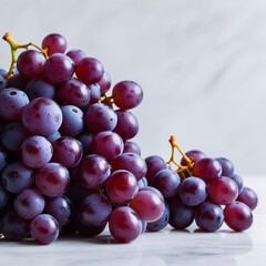 Fototapeta premium bunch of red grapes