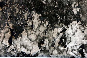 Abstract texture and form on the grunge plan