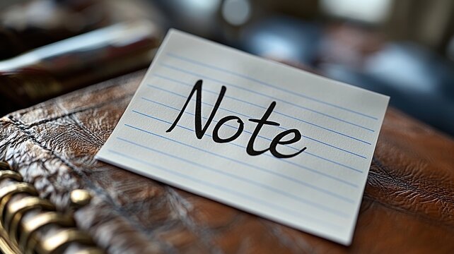 Casual note writing action office desk location high fidelity sticky note content bright environment close-up viewpoint creative concept for effective communication