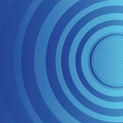 Blue circle background design background illustration. Abstract blue background. Abstract spotlight