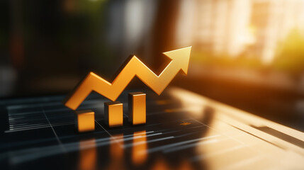 goals and visions in business for new year 2025. Increase chart arrow graph corporate business future growth new year 2025.