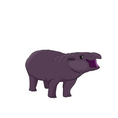 baby hippo moodeng 