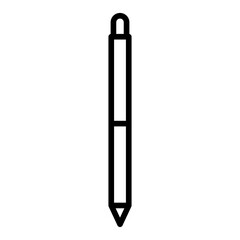 Pen icon in line style