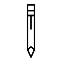 Pen icon in line style