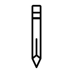 Pen icon in line style