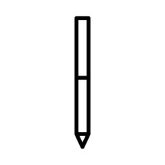 Pen icon in line style