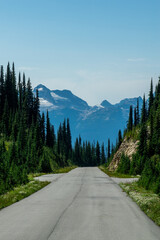 Scenic mountain road