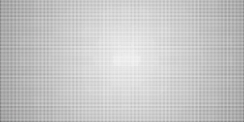 Dotted grid seamless pattern for bullet journal. Black point texture. Black dot grid for notebook paper. Vector illustration on white background.