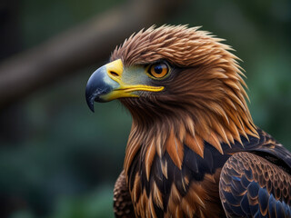 Dangerous Eagle with Beautiful Colors
