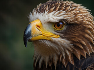 Obraz premium Dangerous Eagle with Beautiful Colors 