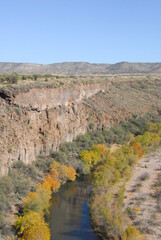 Verde canyon and river Sedona Arizona