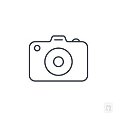 camera icon. camera Symbol sign for mobile concept and web design. Vector icon, Logo illustration, Vector graphics