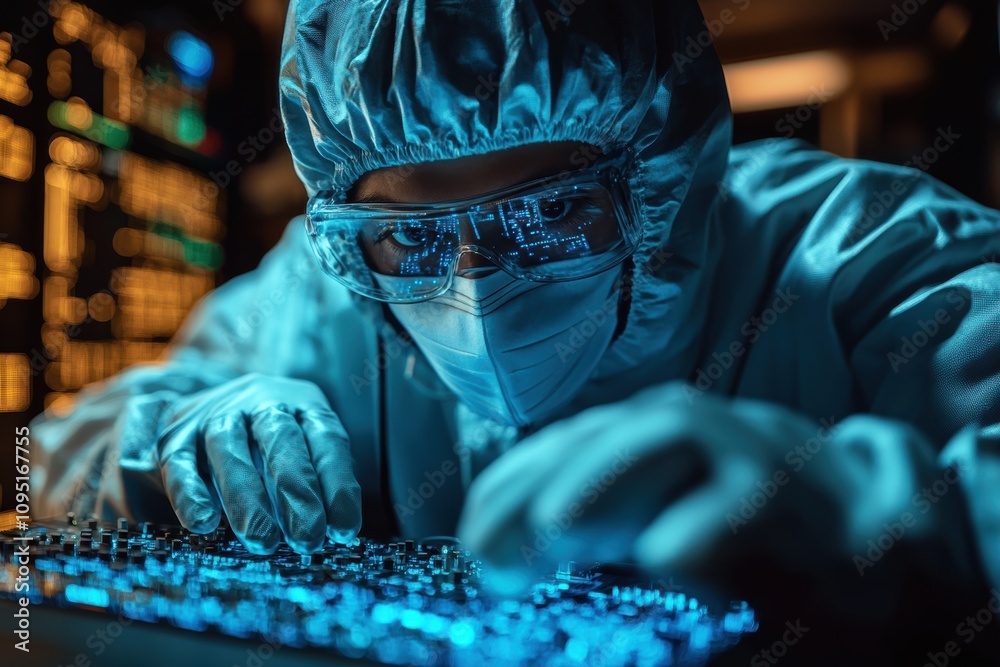 Poster cybersecurity engineers specializing in ethical hacking,