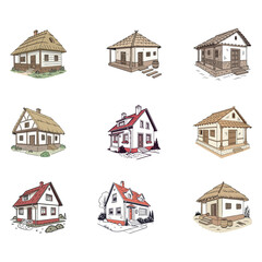 house vector art and illustration