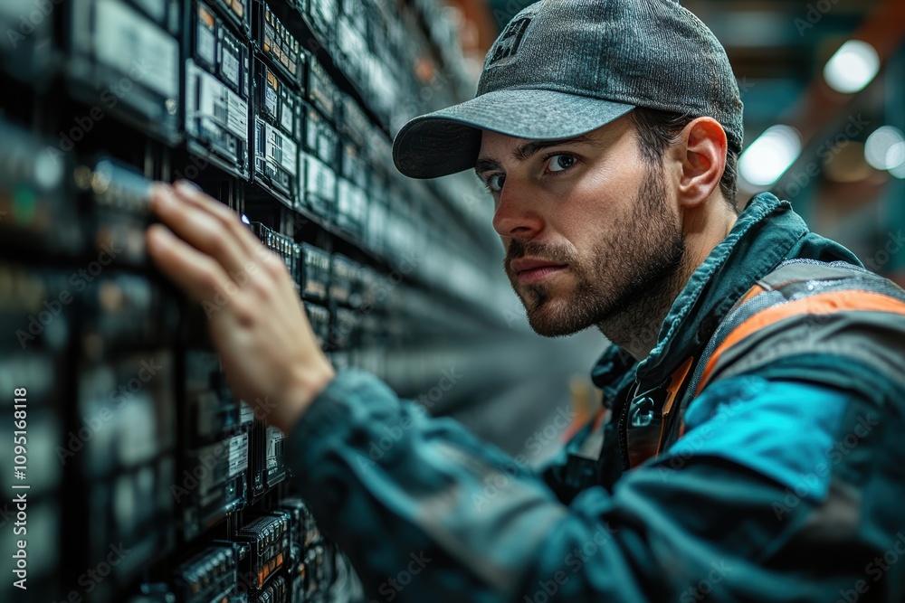 Aufkleber Database engineer optimizing databases,