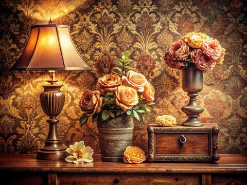 Vintage Style Photography of Floksy: A Nostalgic Journey through Timeless Aesthetics and Textures Capturing the Essence of Classic Design in Modern Contexts
